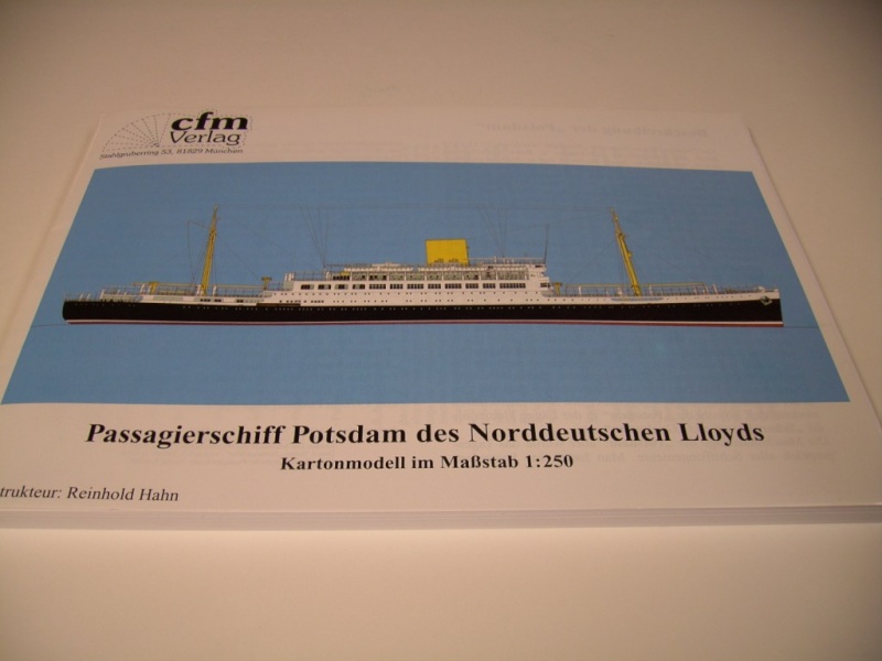 Passagierschiff POTSDAM CFM Verlag 1:250 Fertig Pict9043