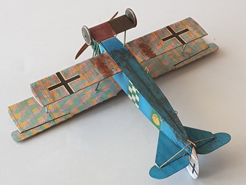 Fokker D.VIIF (OAW) de Franz Büchner (Jasta. 13) au 1/48 de chez Eduard D7-2010