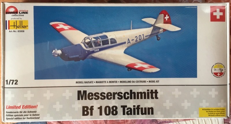 MESSERSCHMITT Bf 108 TAIFUN 1/72ème Réf ARWICO SWISS LINE 85008 Bb17e410