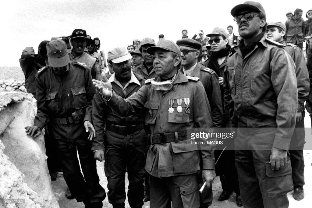 Visite Feu SM Hassan II au Sahara - Mars 1985 96577110