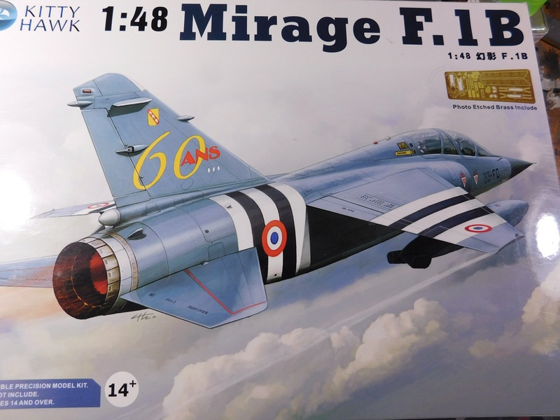 1/48 - Mirage F1 - Kitty hawk, Italeri Dscn1528