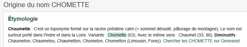 Famille CHOMETTE Chomet22