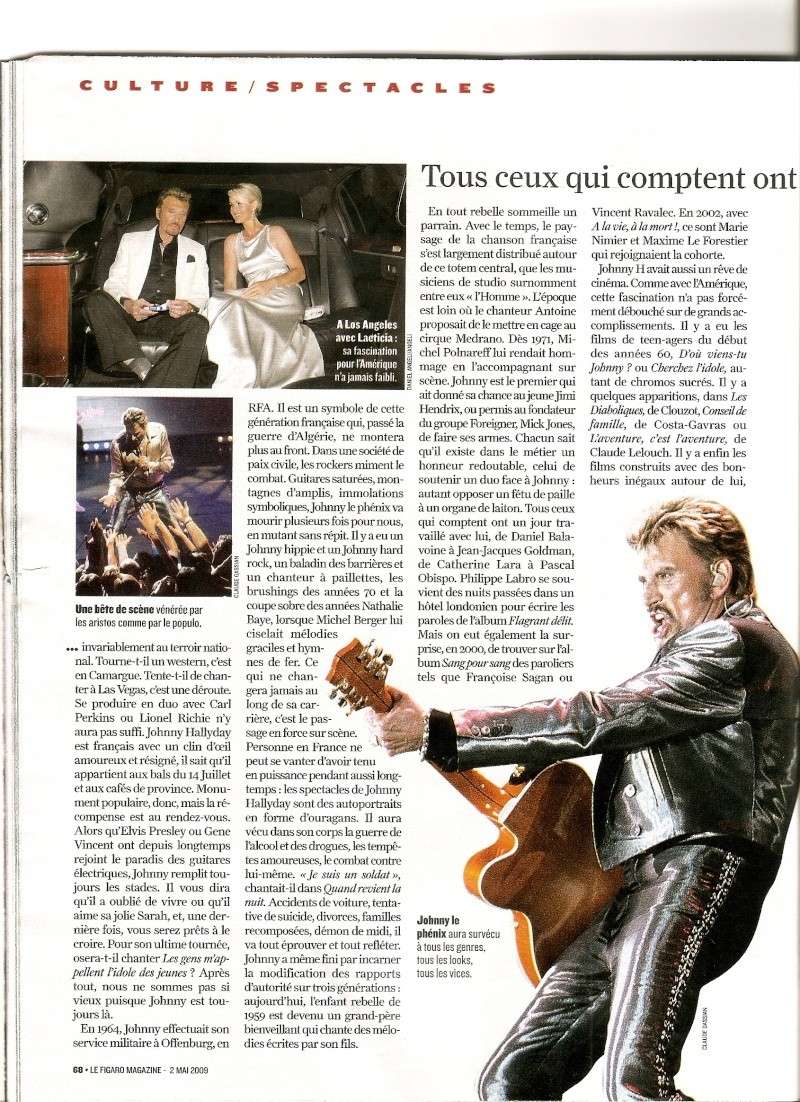 3 pages et demi dans Le Figaro Magazine Numari29