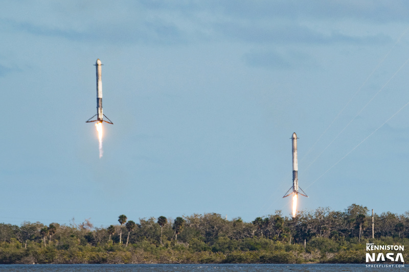 Falcon Heavy (Tesla roadster) - Tir de démonstration - 6.2.2018 - Page 4 Bck_1210