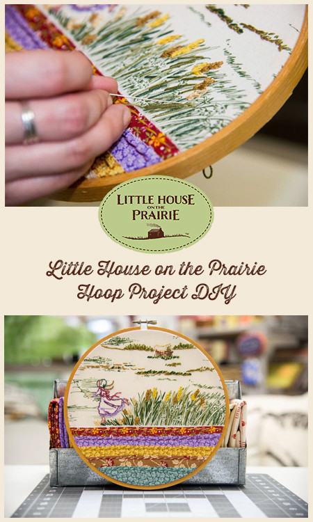 Prairie - Little House On The Prairie Hoop Project DIY Lhotp-10