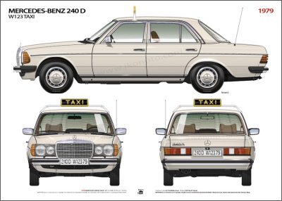 W123 Taxi