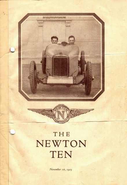 NEWTON 200 Mile Race Car 1923 Newton10