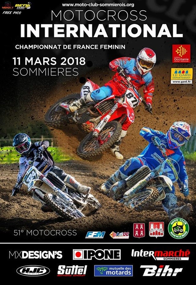 11 mars 2018 - Championnat de France féminin de motocross à Sommières 25158210