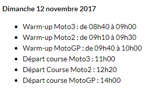 Dimanche 12 novembre - MotoGp - 18ème et dernier grand prix de la saison 2017 - Grand Prix Motul de Valencia Captur11
