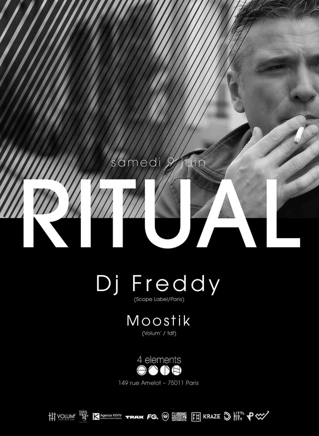 Ritual W/ Dj Freddy & Moostik - sam. 9 juin 2018 - 4 Elments  Ritual11