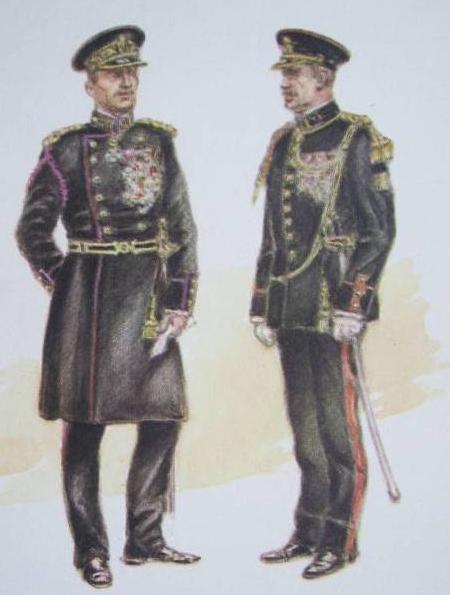 Belgian ceremonial uniforms Be110