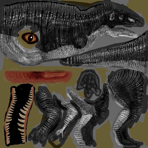 Acrocanthosaurus "Pale Shelter" Acro10