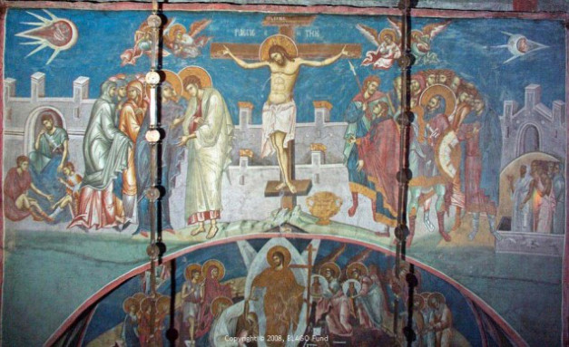 Les ovnis dans les tableaux ou gravures anciennes Crucif10