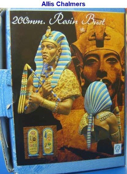 ALEXANDROS MODELS AKHENATON PHARAON D’EGYPTE - BUSTE 200 MM Dcam0078
