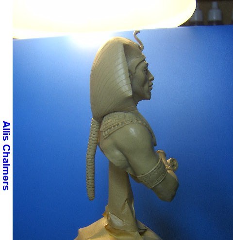 ALEXANDROS MODELS AKHENATON PHARAON D’EGYPTE - BUSTE 200 MM Dcam0086
