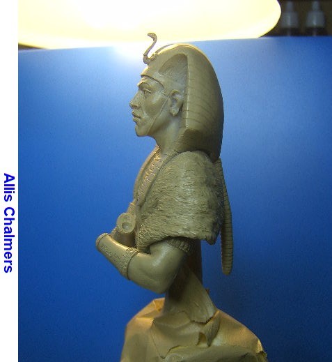 ALEXANDROS MODELS AKHENATON PHARAON D’EGYPTE - BUSTE 200 MM Dcam0088