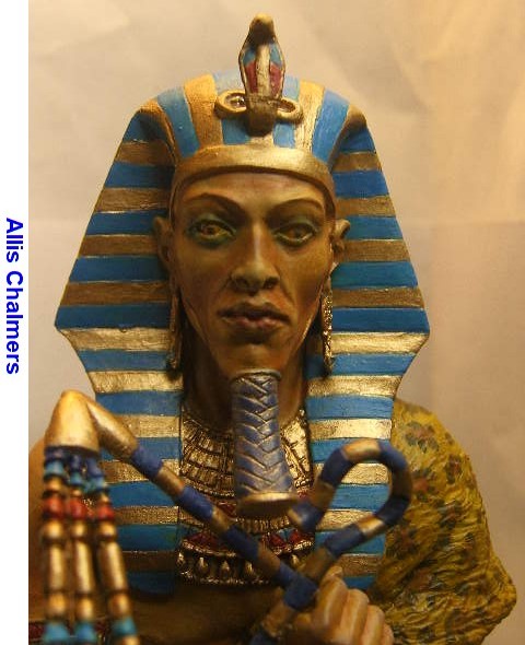 ALEXANDROS MODELS AKHENATON PHARAON D’EGYPTE - BUSTE 200 MM Dcam0093