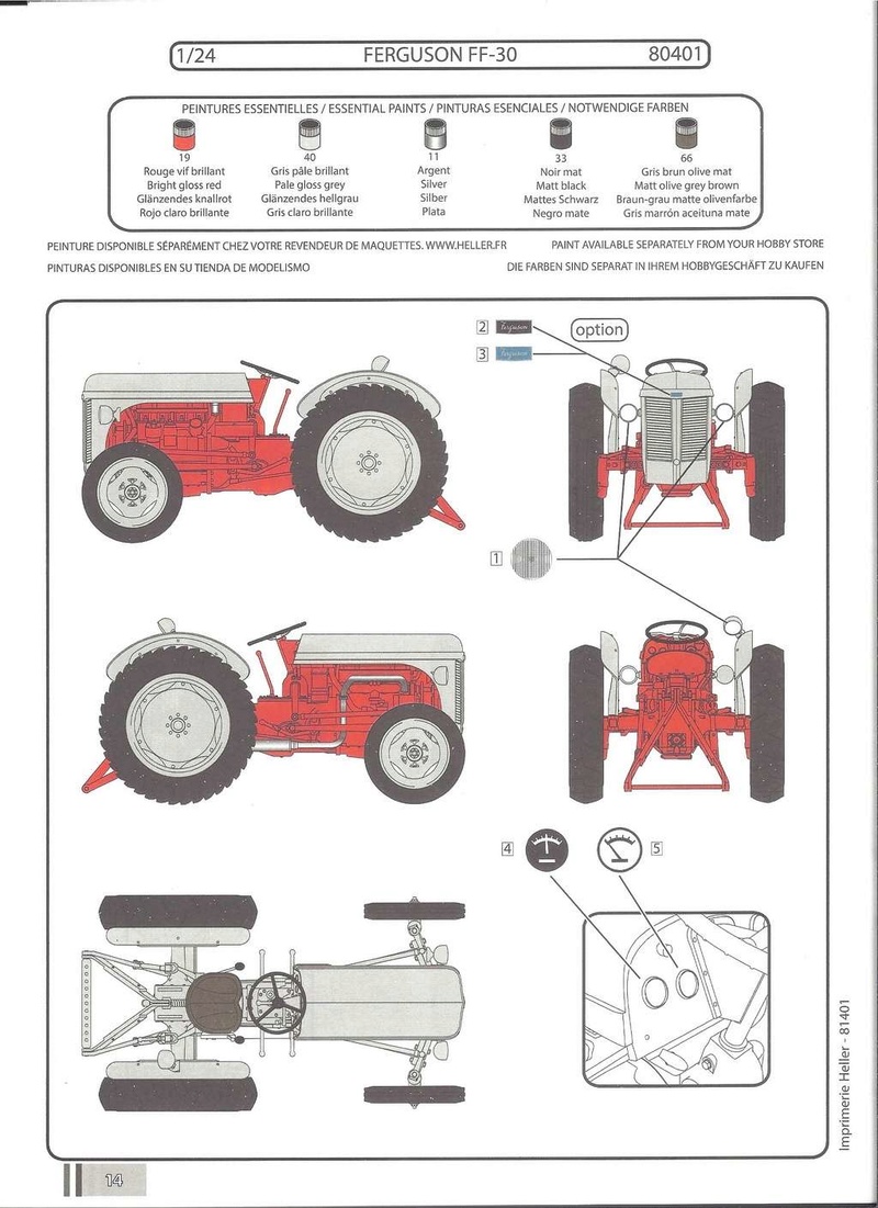 COFFRET LEGENDE FERGUSSON - (réf. 52323) - MAQUETTE HELLER - Heller33