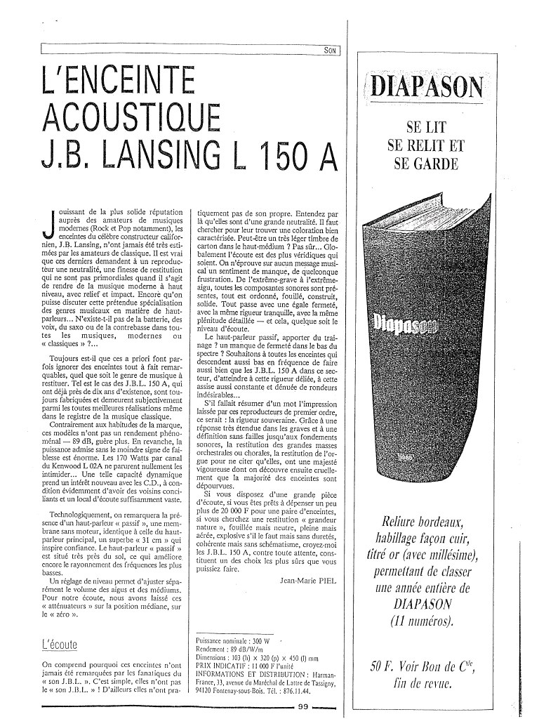 Modèle L150 Année 1979 Previe12