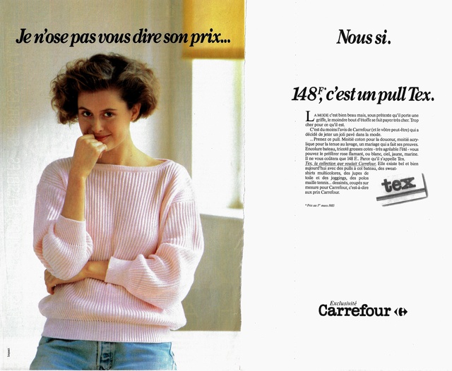 Jean femme 2024 tex carrefour