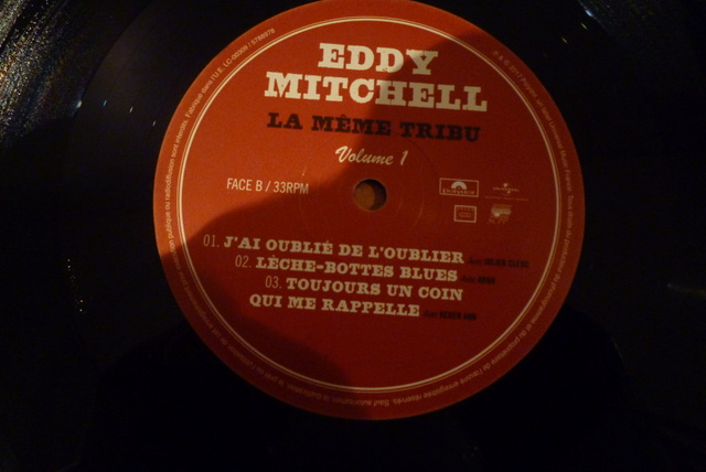 33 tours "la même tribu" Eddy Mitchell - volume 1 P1580106