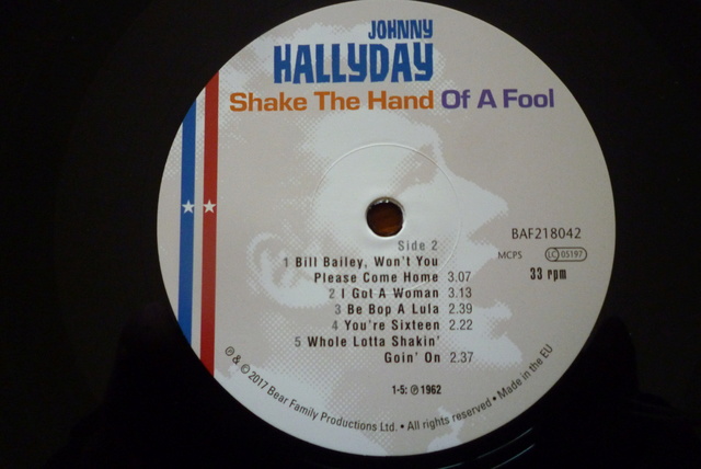 double 33 tours "shake the hand of a fool " de Bear Family records P1590564