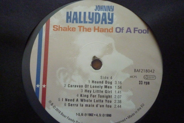 double 33 tours "shake the hand of a fool " de Bear Family records P1590567