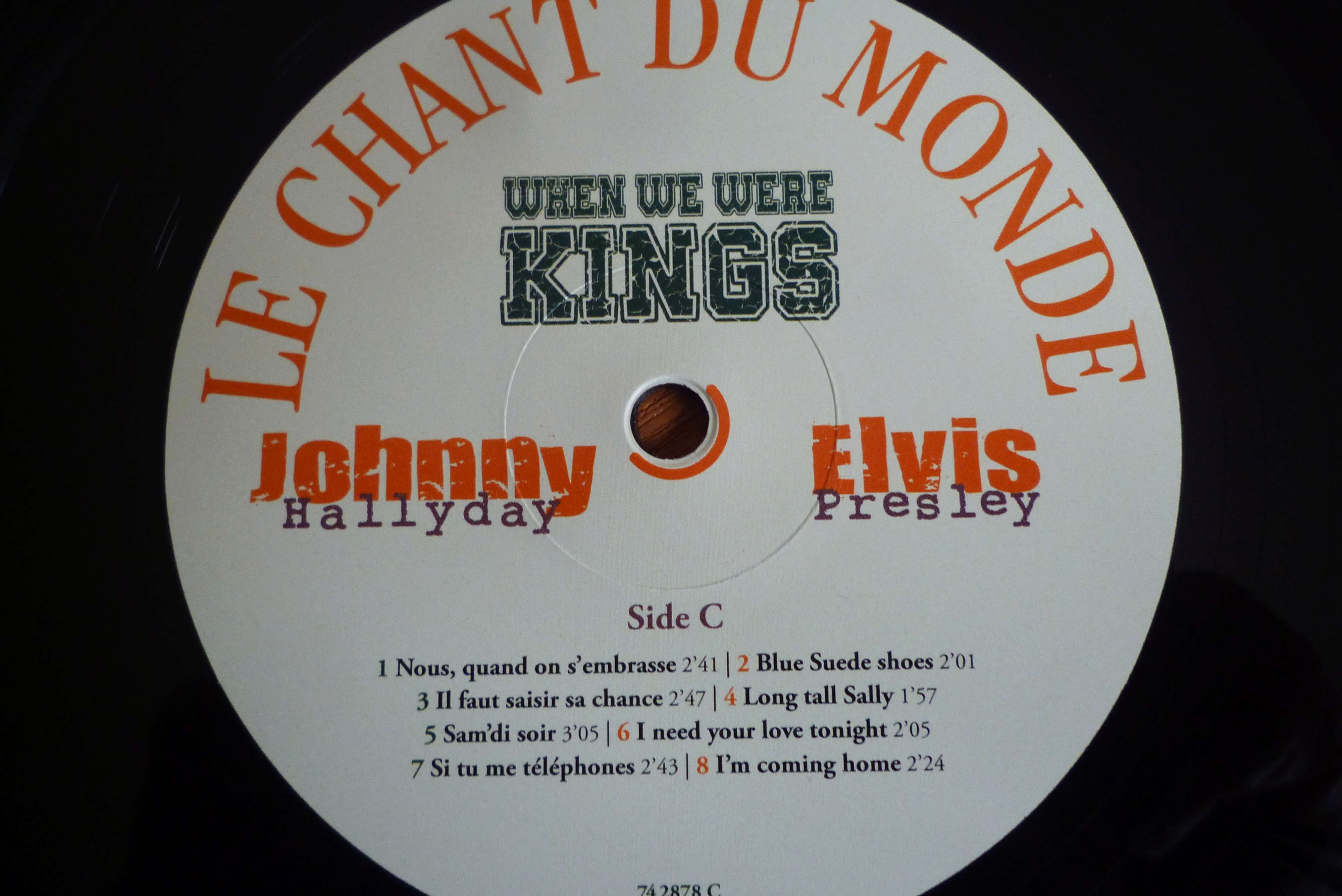 double 33 tours "when we were KINGS" édité par le chant du monde P1590818