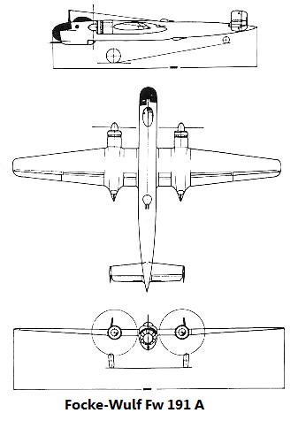Focke-Wulf Fw 191 Fw_19110