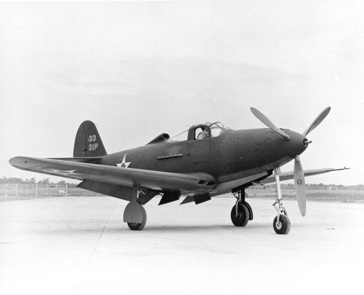 La série des Bell: Du P-39 au P-63, en passant par le XFL-1. 741px-11