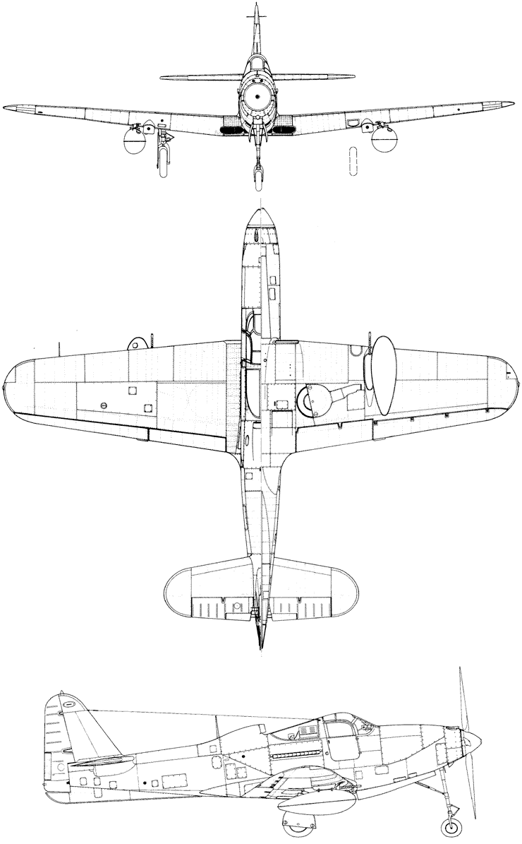 La série des Bell: Du P-39 au P-63, en passant par le XFL-1. P63c5_10