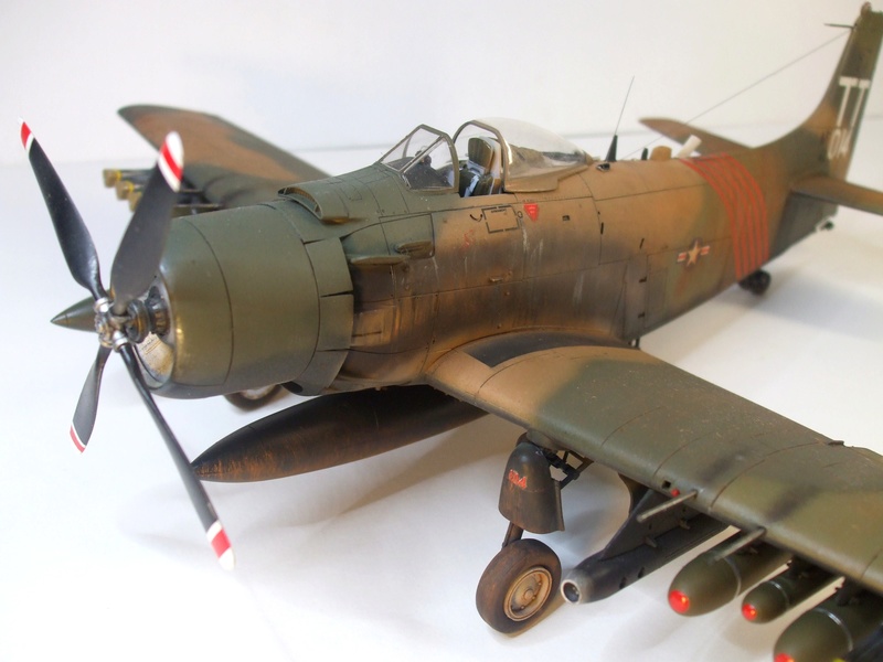 A1-J skyraider "sandy" tamiya 1/48 Defini26