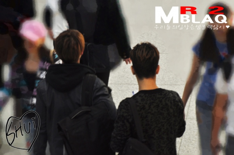 MBLAQ (Seungho, G.O., Joon) leaving to BANGKOK A0083110