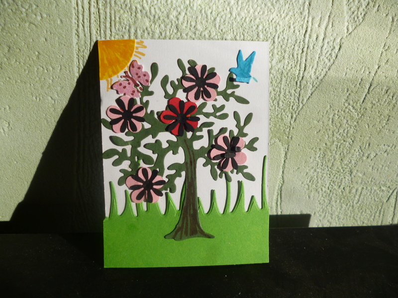 ATC juillet : arbre en fleur P1150414