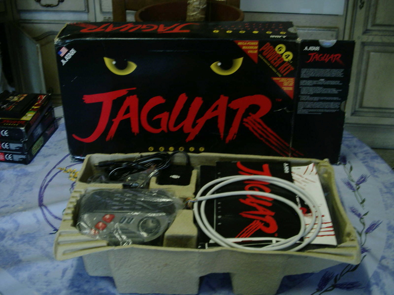[VENDUE] Console Atari Jaguar US en boite complète + 1 jeu loose 40601924