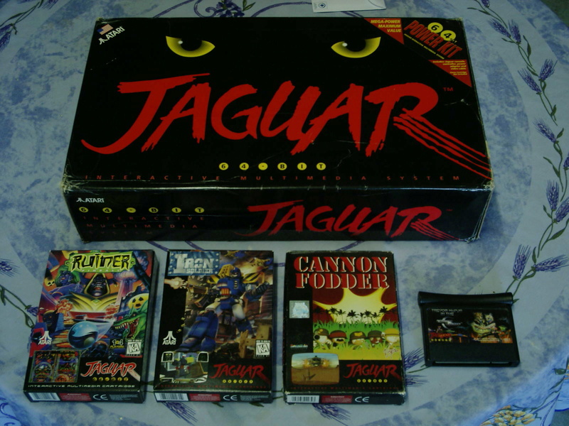 [VENDUE] Console Atari Jaguar US en boite complète + 1 jeu loose 40601928