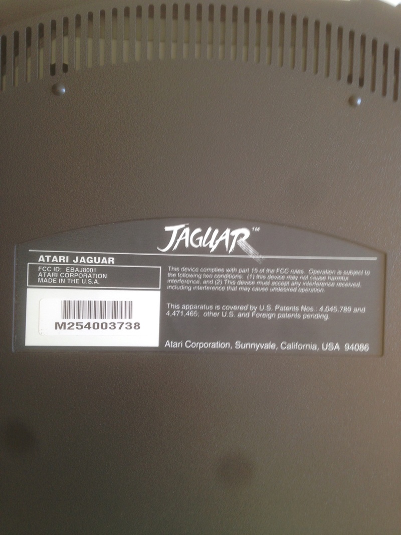 [VENDUE] Console Atari Jaguar US en boite complète + 1 jeu loose Img_0611