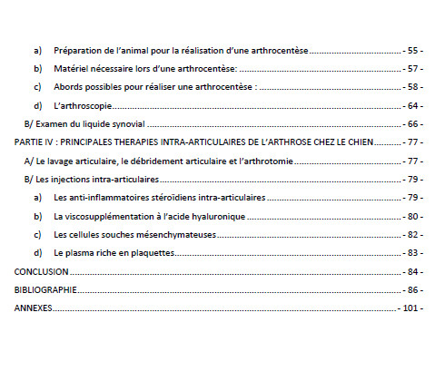 L'arthrose canine Syno310