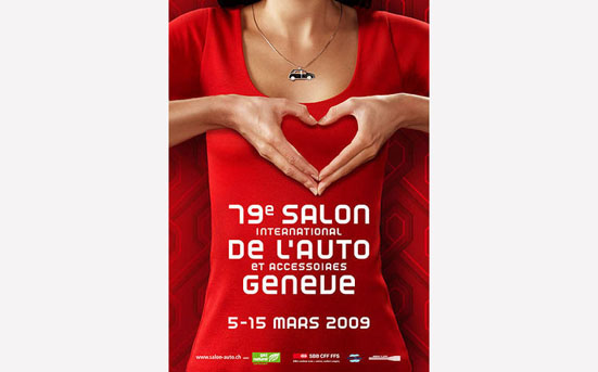 [SALON] Geneve 2009 - Salon international de l'auto Affich12