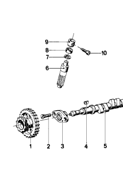 Vis fixation arbre à cames 41c10