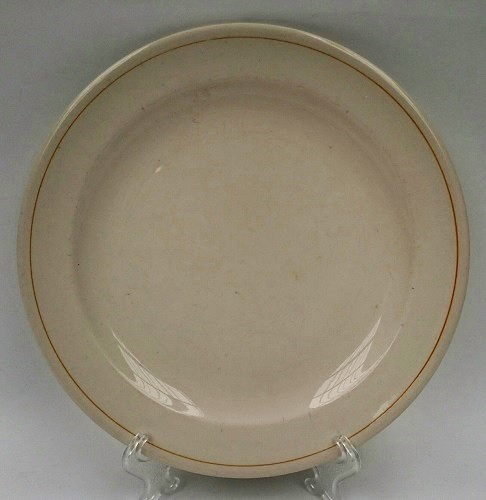 4653 9 inch Rimmed Salad Plate vitrified 4653_910