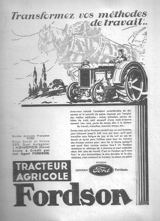 PUB ANCIENNE 1931 Fordso11