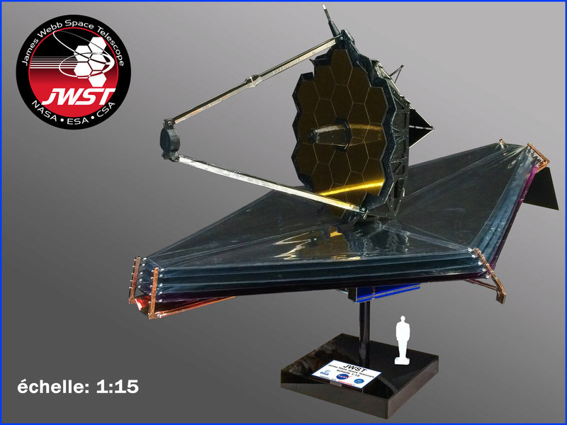 Maquette James Webb Space télescope 01-mon10