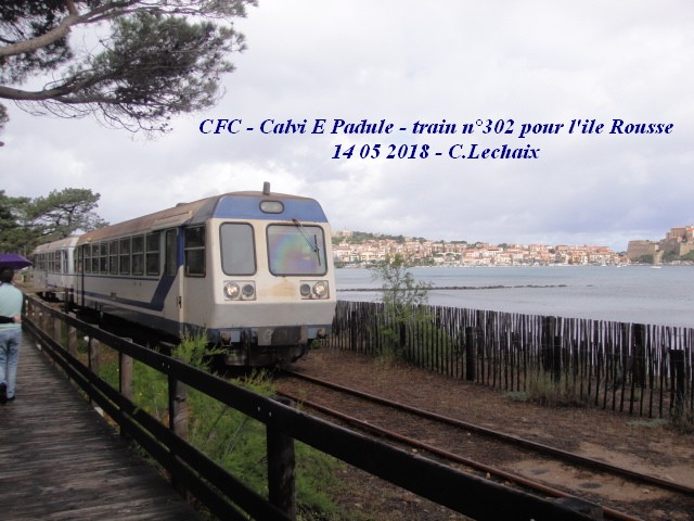 CFC - Chemins de fer de la Corse - de Calvi à l'ile Rousse 536_ca10