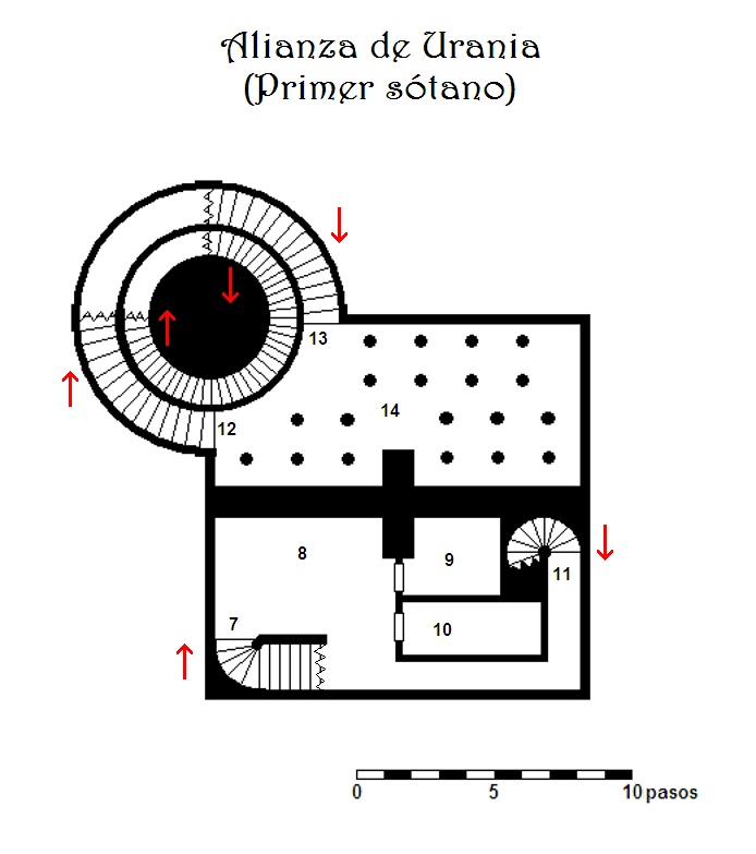 Planos de Urania: Torre Erigida Urania15