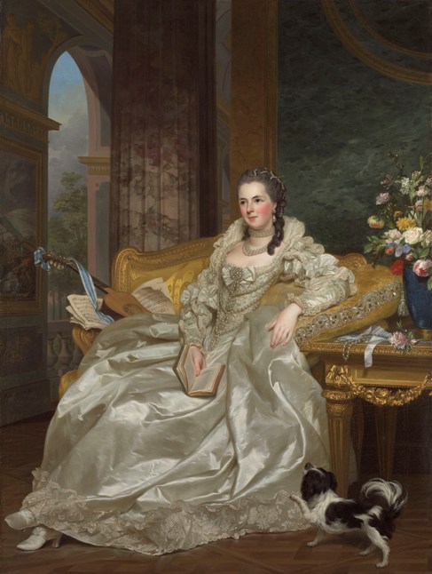 Portraits de Marie Antoinette - Le réalisme de Drouais Egmont10