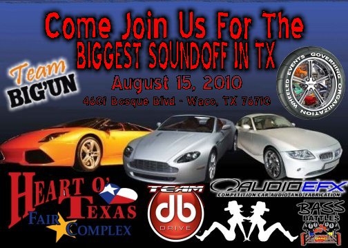 8/15/10 - Team Big'Uns SoundOff - Heart O Texas Fair Complex Final_10