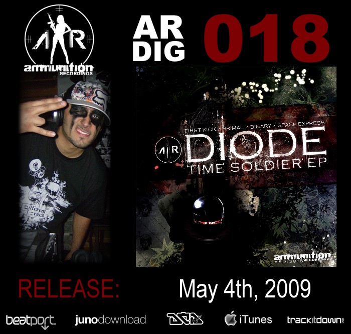 [ARDIG018] Diode - "Time Soldier" EP Diodei10