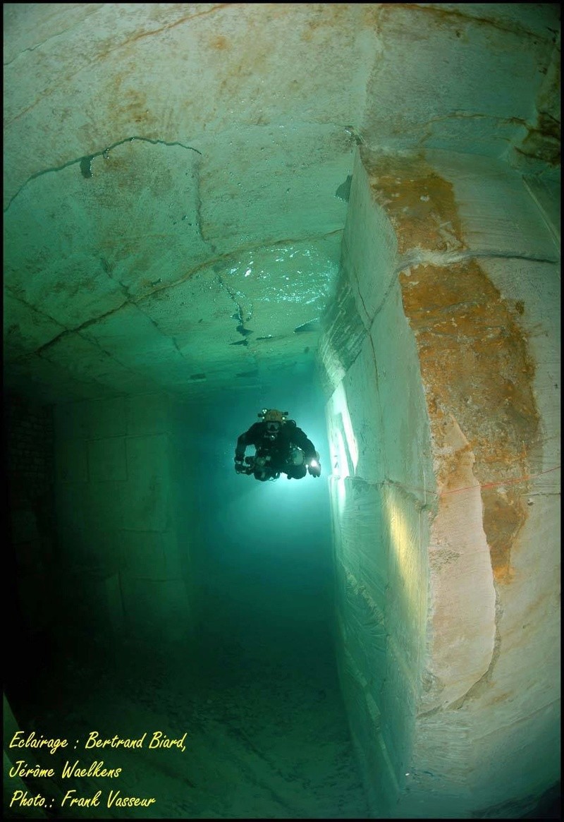 Plongée souterraine dans une mine abandonnée au sud ouest de la France Memes210