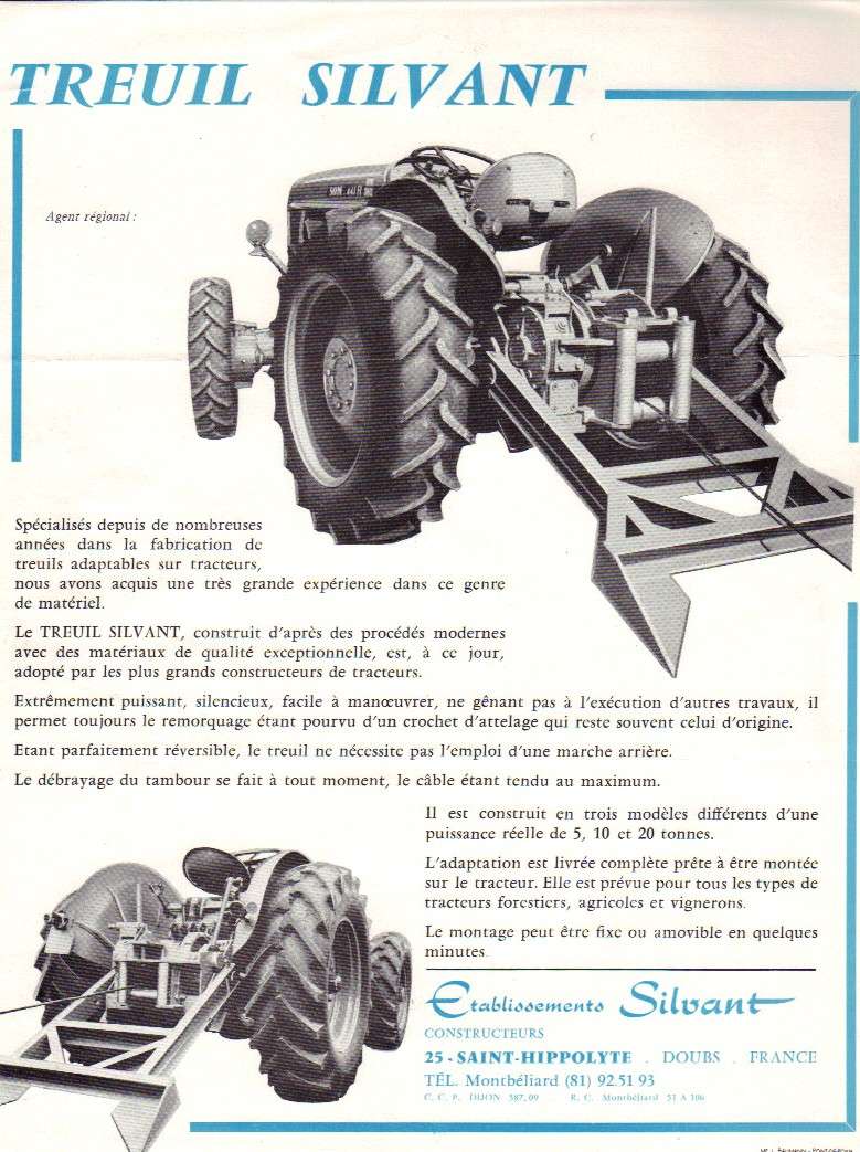 Tracteur et materiel FORESTIER Silvan10